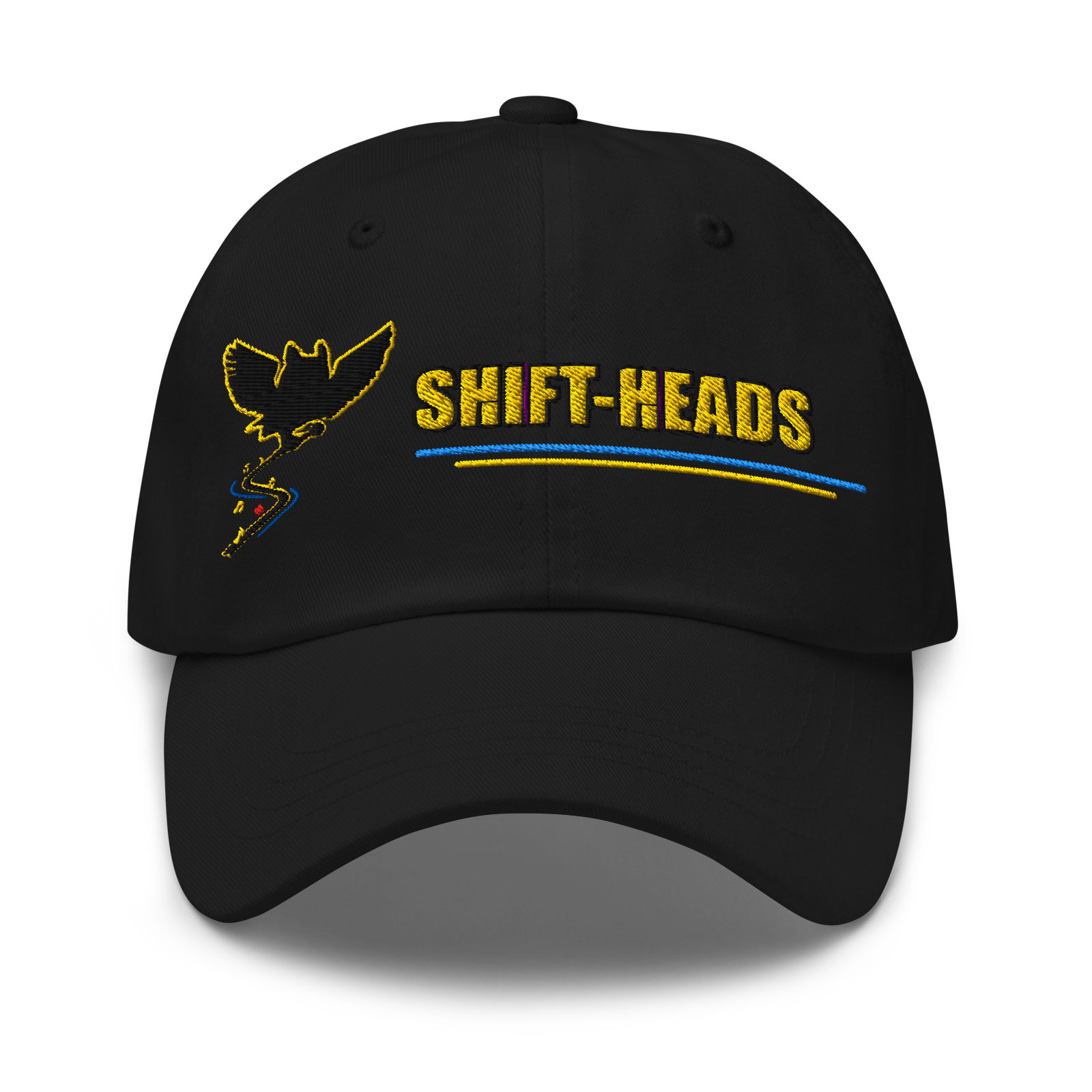 ShiftHeads Media Owl Wordmark Dad Hat