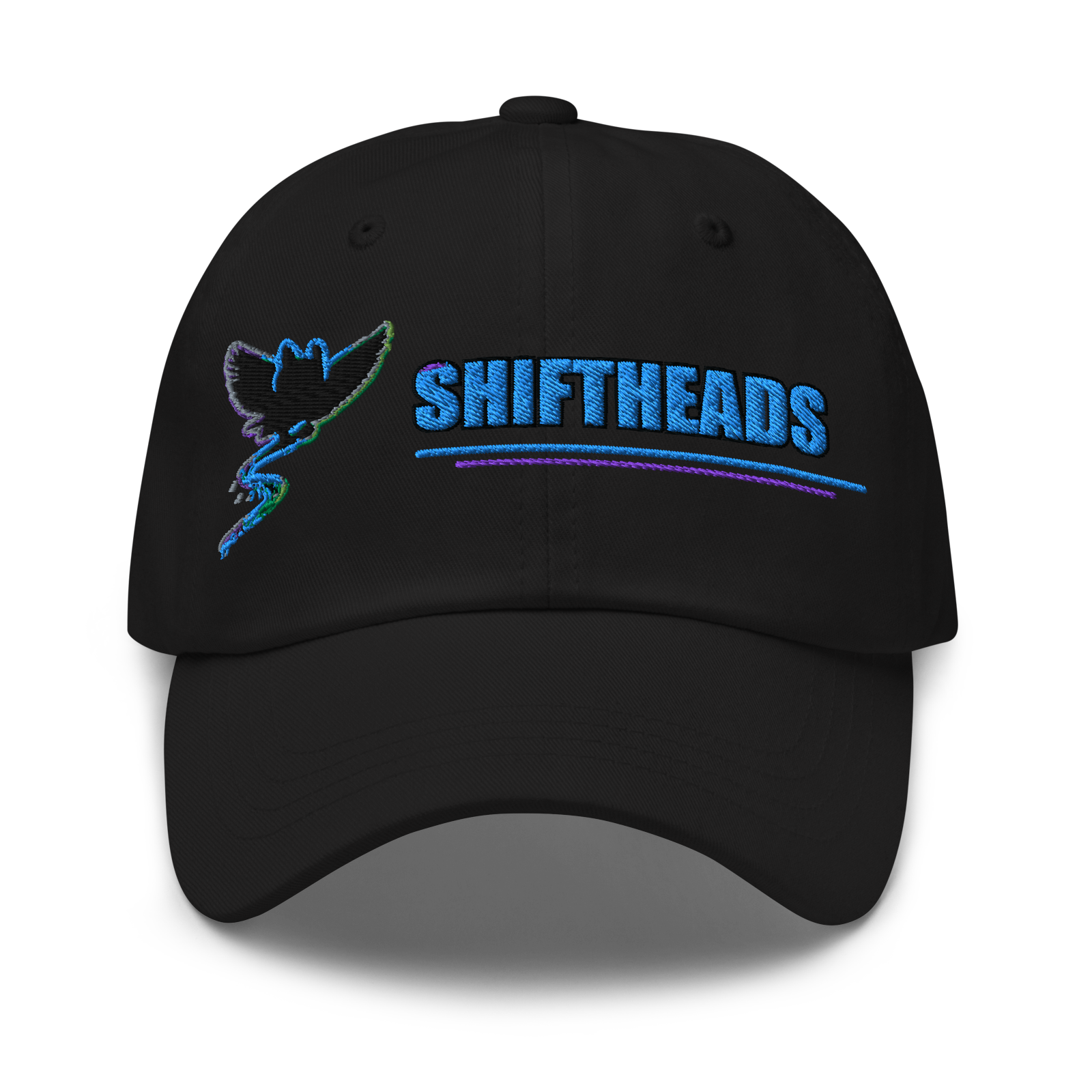 ShiftHeads Solana Owl Wordmark Dad Hat